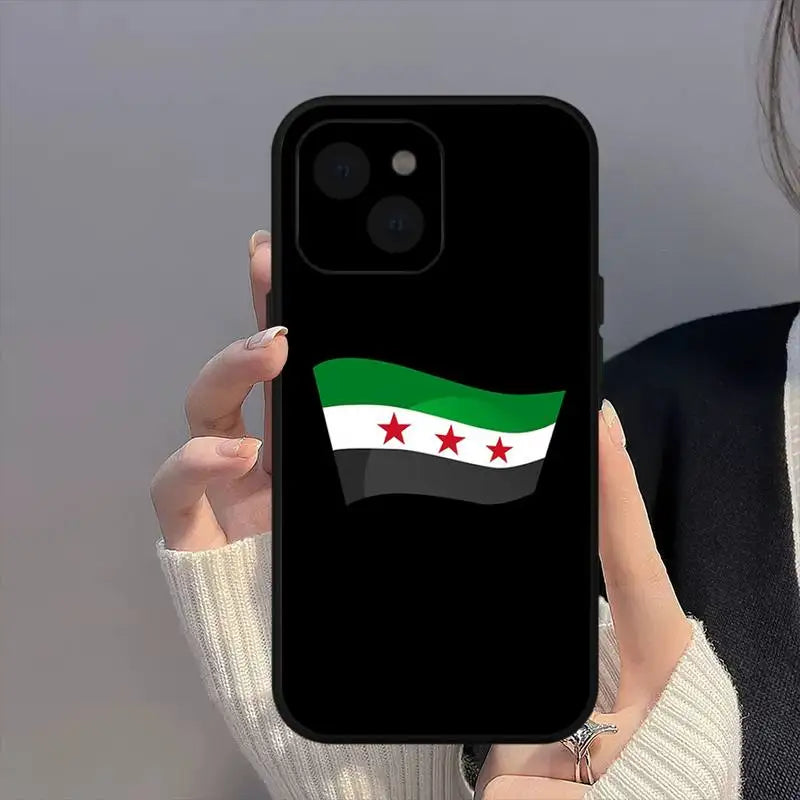 Syrian Revolution Flag iPhone Case - Mf trends