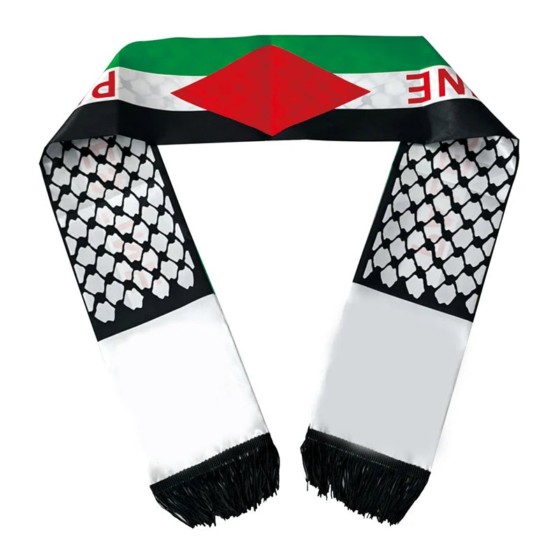 لفحة بعلم فلسطين والكوفية - Mf trends