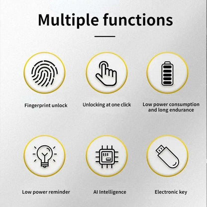 Mini Fingerprint Padlock USB ،My bags, doors and suitcases