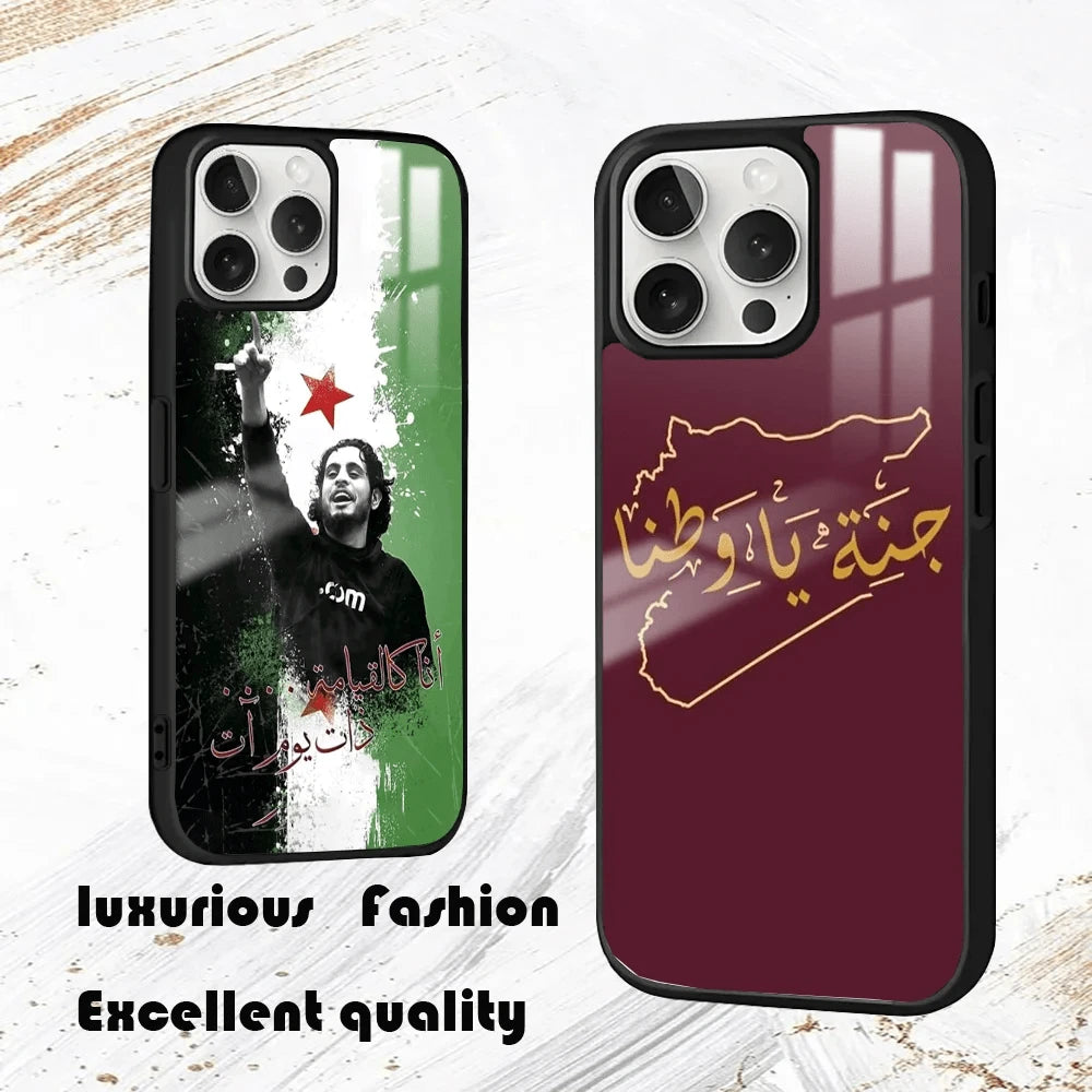 Syrian Revolution Flag Phone Case For iPhone