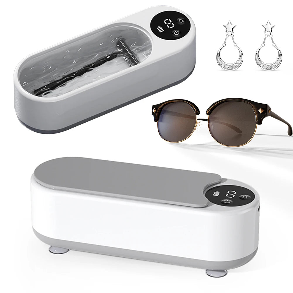 "Portable Ultrasonic Cleaner - Perfect for Makeup Brushes, Glasses, and Watches" - Mf trends