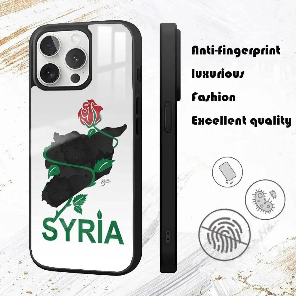 Syrian Revolution Flag Phone Case For iPhone