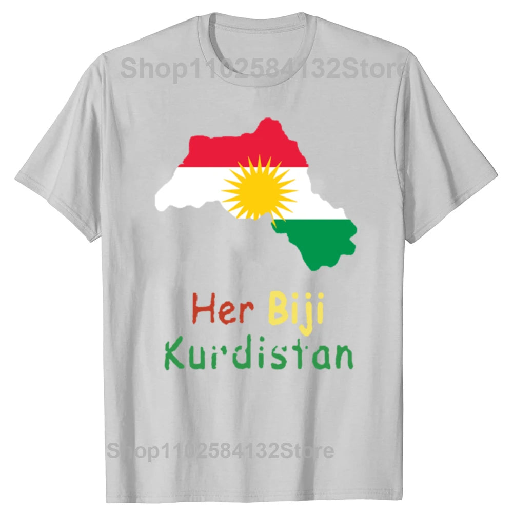 تيشرت هربجي كردستان مع الخريطة الكبرى - Mf trends