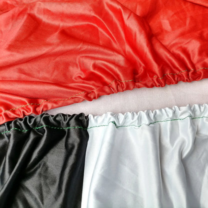 120x150cm Spandex fabric printed car engine hood Dustproof cover Palestine flag Pattern