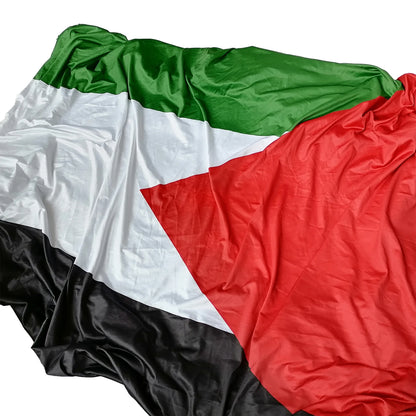 120x150cm Spandex fabric printed car engine hood Dustproof cover Palestine flag Pattern