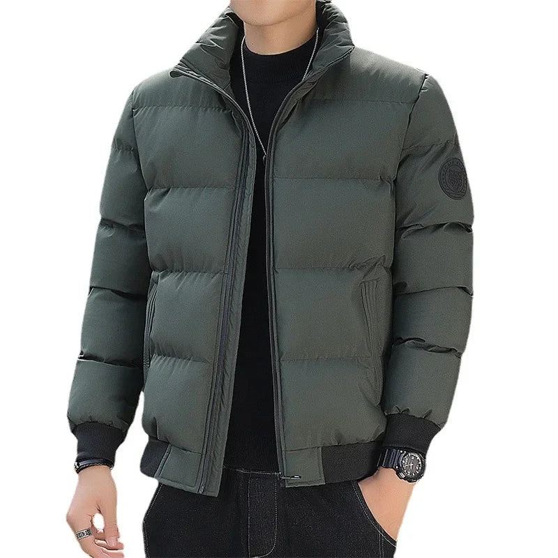 "Stylish Winter Padded Jacket – Thick, Casual, Korean Solid Design for Youth!" - Mf trends