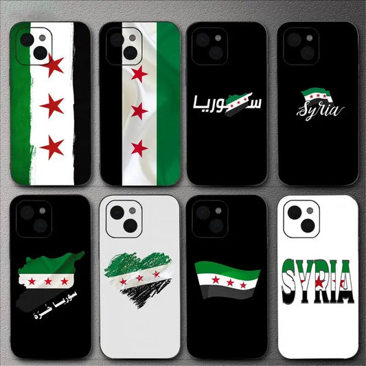 Syrian Revolution Flag iPhone Case - Mf trends