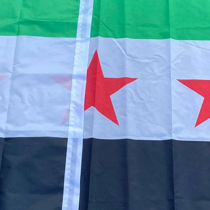 90*150cm Syria flag  The Syrian Arab Republic