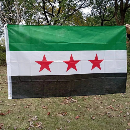 90*150cm Syria flag  The Syrian Arab Republic