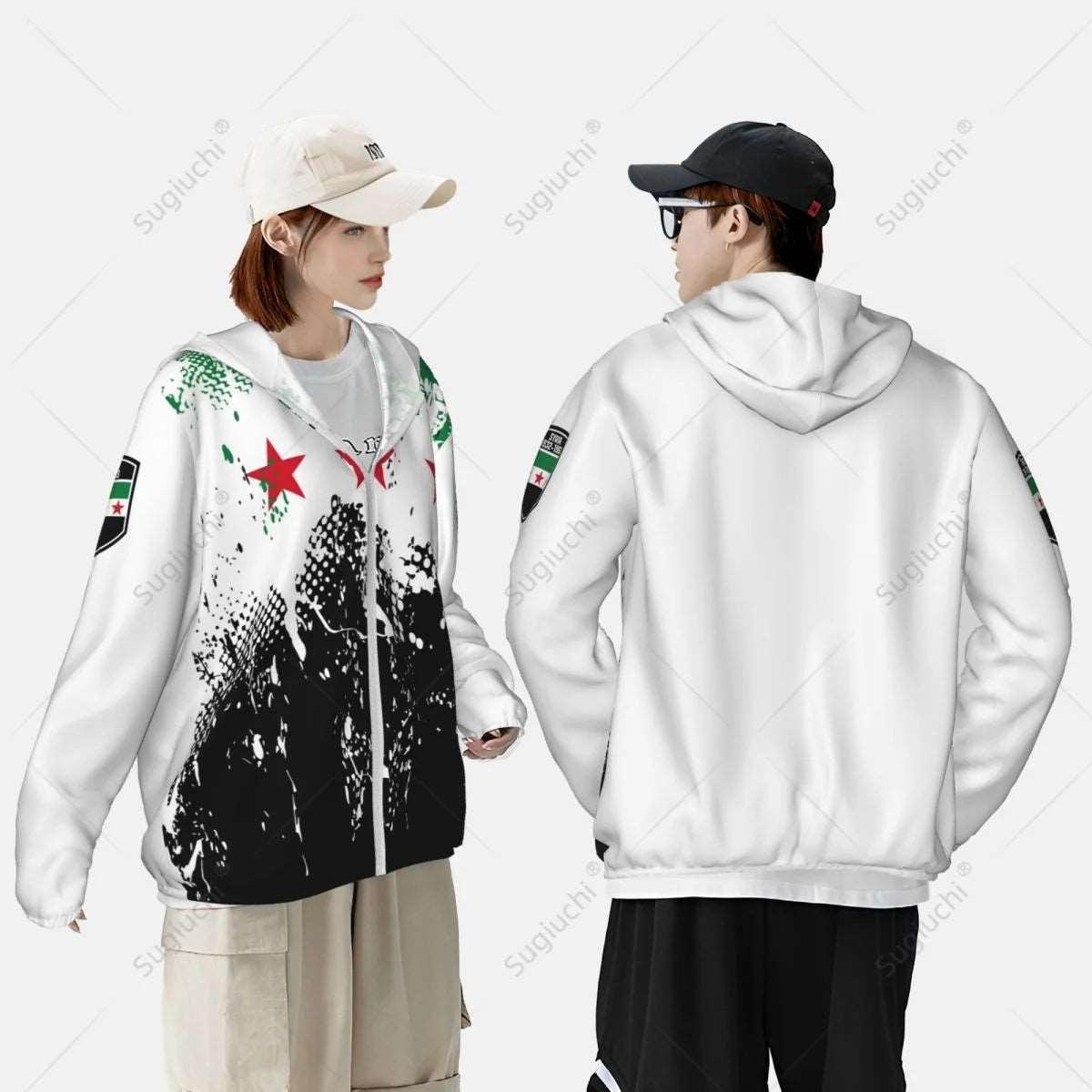 Syria Flag Protection Hoodie