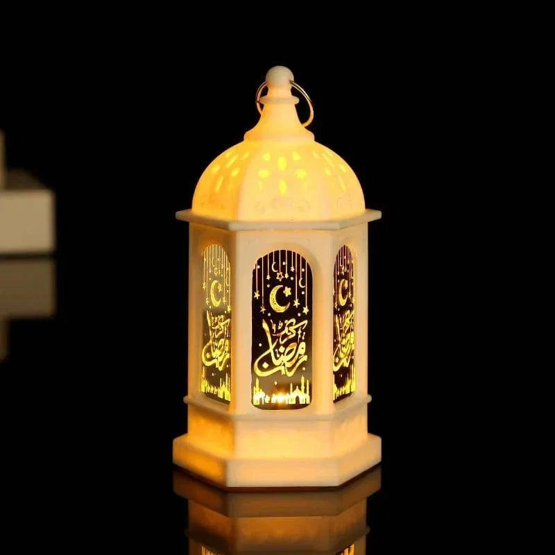 Muslim Ramadan Lantern Decor Ornament EID Mubarak LED