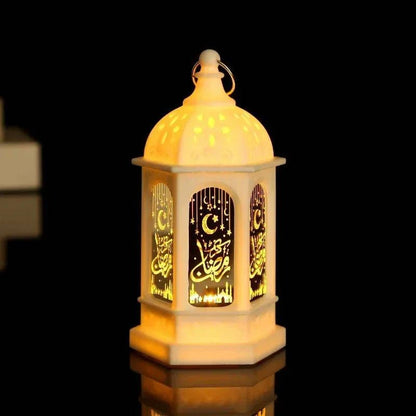 Muslim Ramadan Lantern Decor Ornament EID Mubarak LED