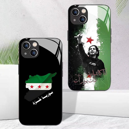 S-Syria Revolution Flag Phone Case For iPhone