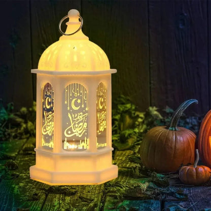 Muslim Ramadan Lantern Decor Ornament EID Mubarak LED