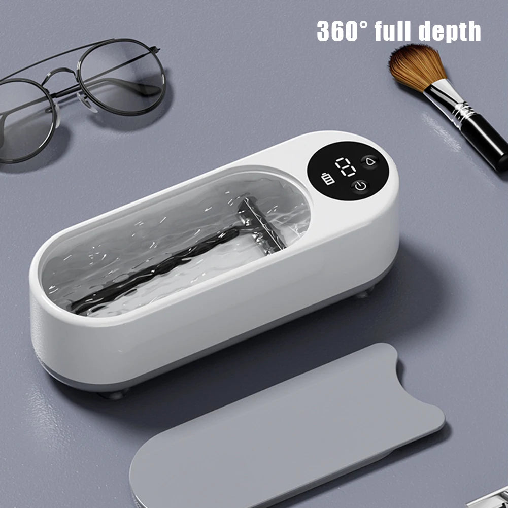 "Portable Ultrasonic Cleaner - Perfect for Makeup Brushes, Glasses, and Watches" - Mf trends