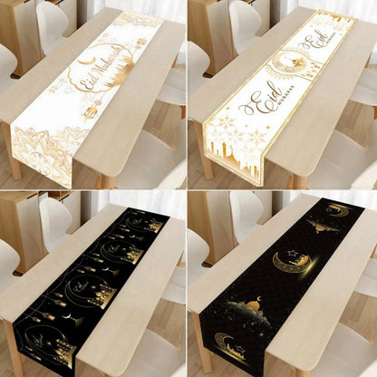 Ramadan Decoration Table Runner EID Mubarak Decor 2025