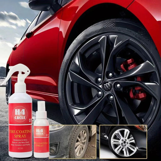 "D7 Car Tire Blackening Ceramic Coating Spray - Tire Shine & Care"