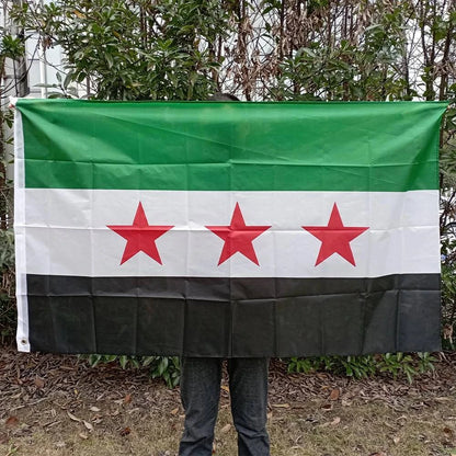 90*150cm Syria flag  The Syrian Arab Republic