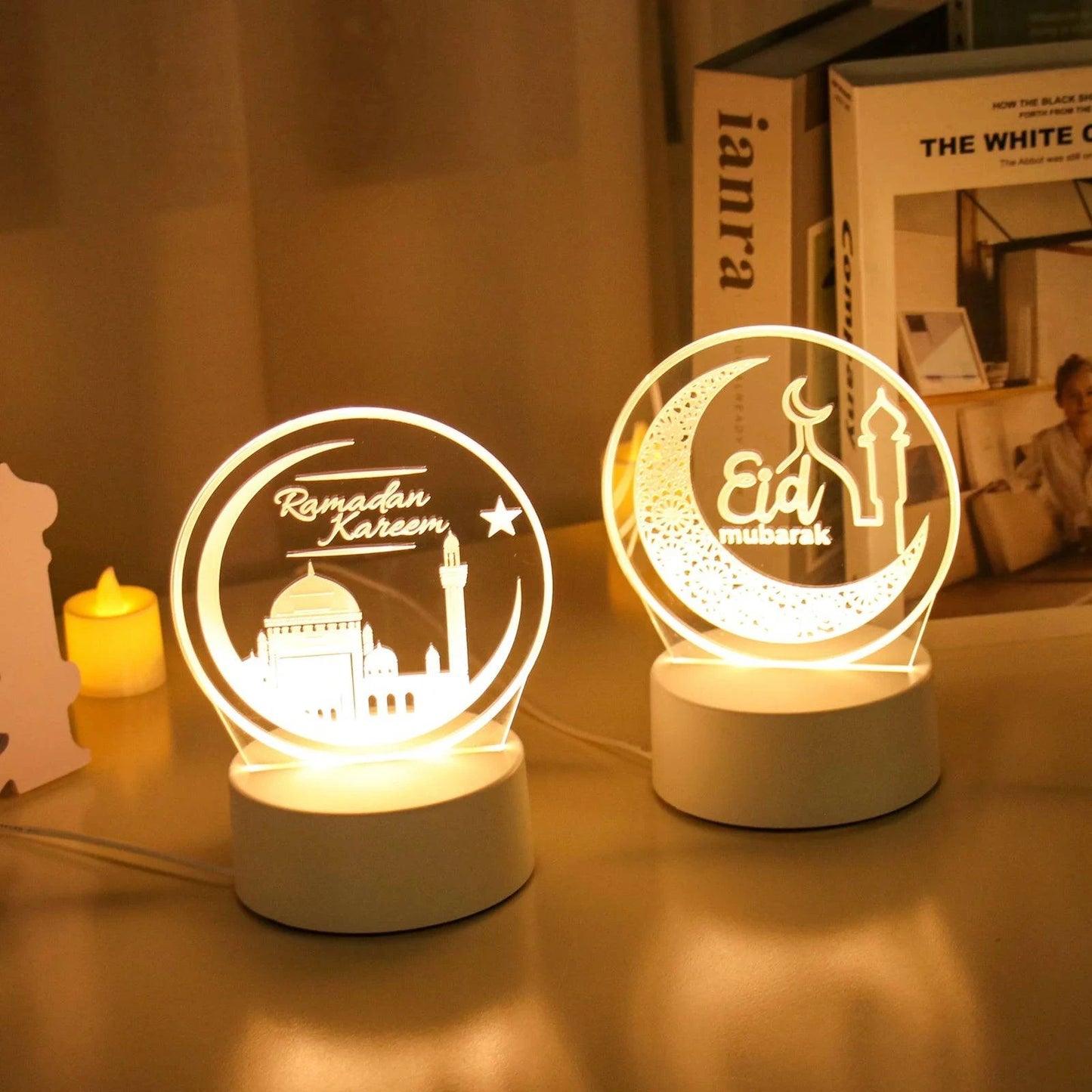 EID Night Light Mubarak Ramadan Decoration For Home 2025