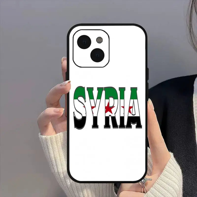 Syrian Revolution Flag iPhone Case - Mf trends