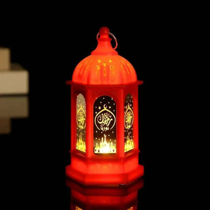 Muslim Ramadan Lantern Decor Ornament EID Mubarak LED