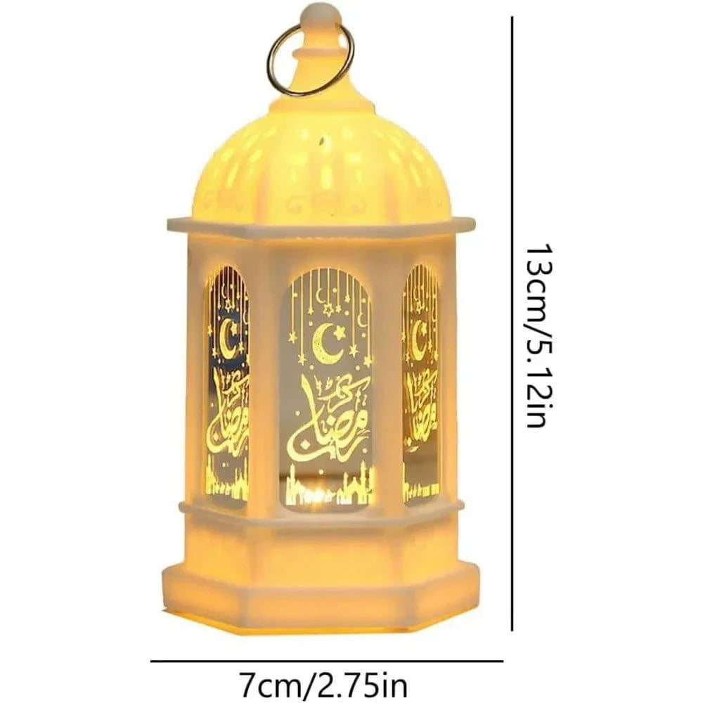 Muslim Ramadan Lantern Decor Ornament EID Mubarak LED