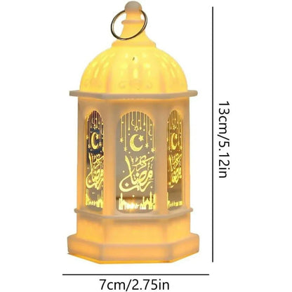 Muslim Ramadan Lantern Decor Ornament EID Mubarak LED