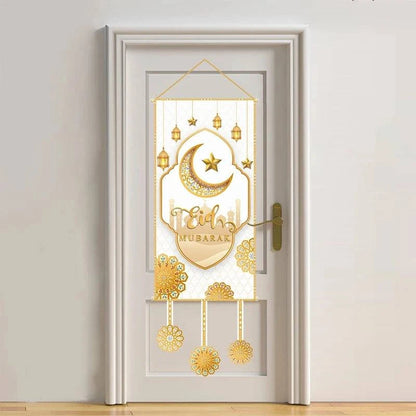 Eid Mubarak Decor Banner 2025 Kareem Ramadan Decor