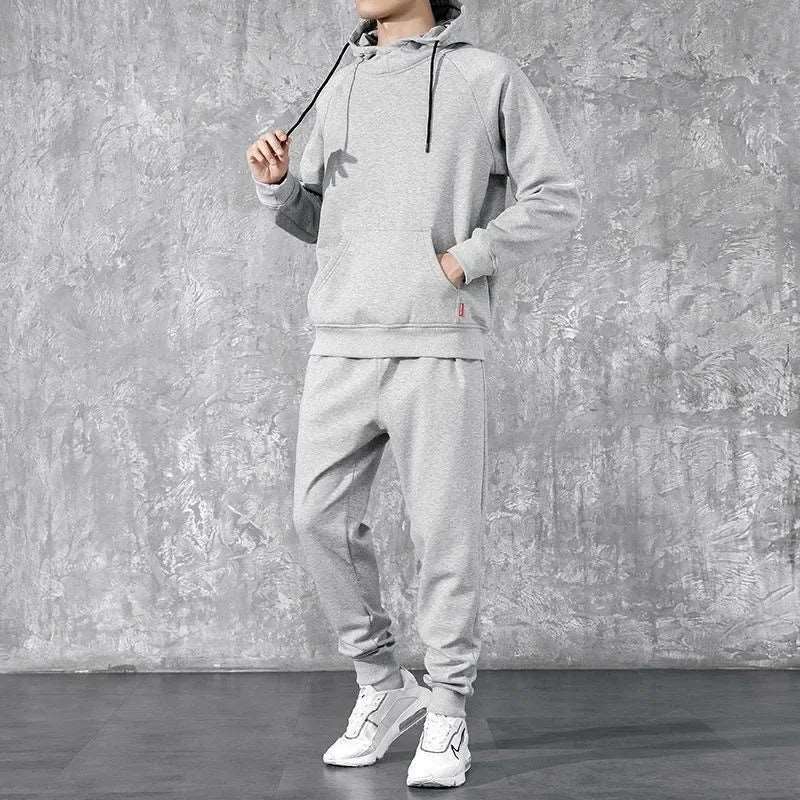 Men's Casual Loose Hoodie Jacket, Winter Style, Versatile and Trendy.