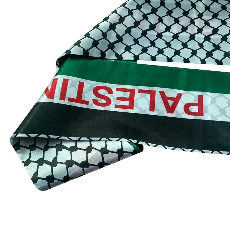 لفحة بعلم فلسطين والكوفية - Mf trends