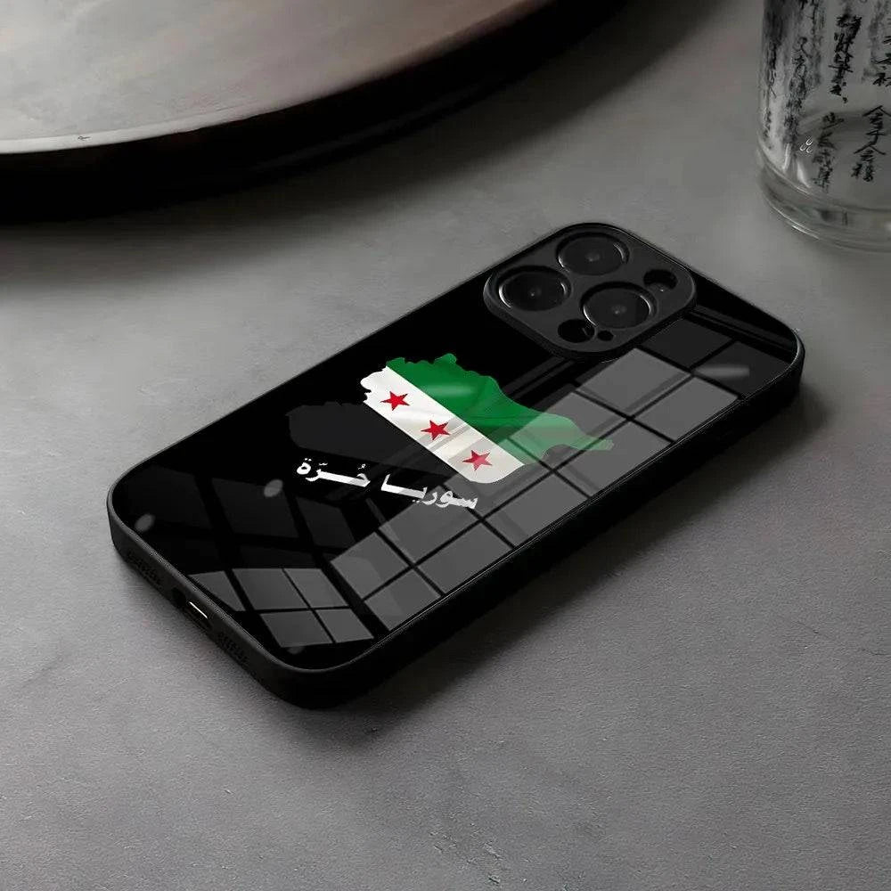 S-Syria Revolution Flag Phone Case For iPhone