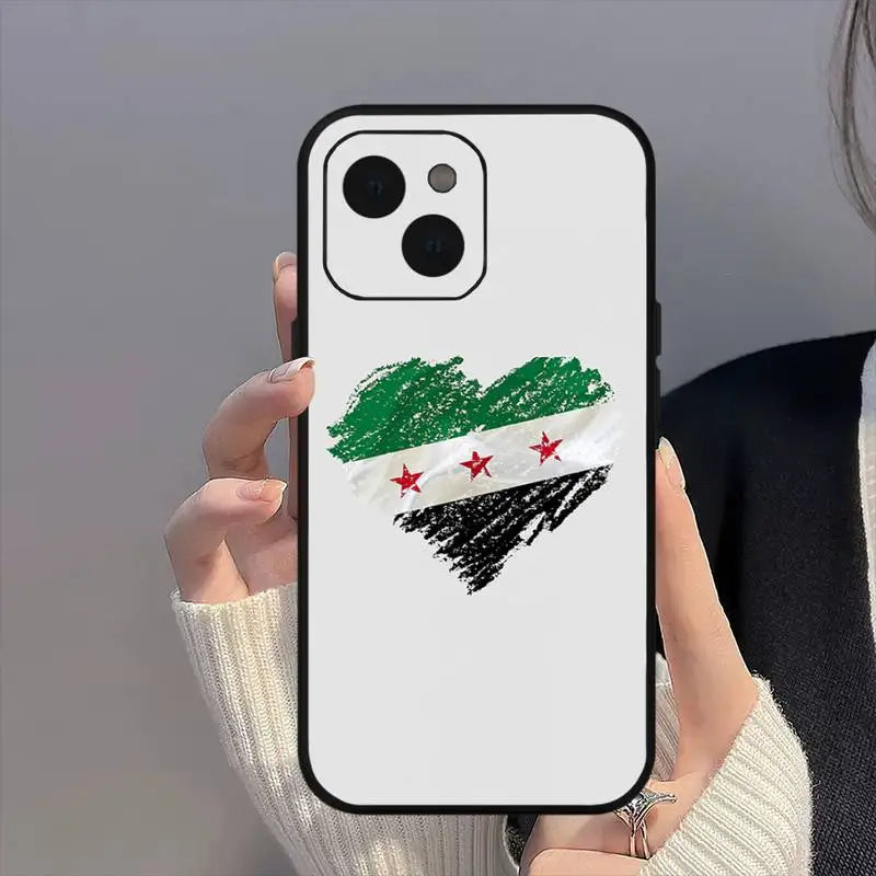 Syrian Revolution Flag iPhone Case - Mf trends