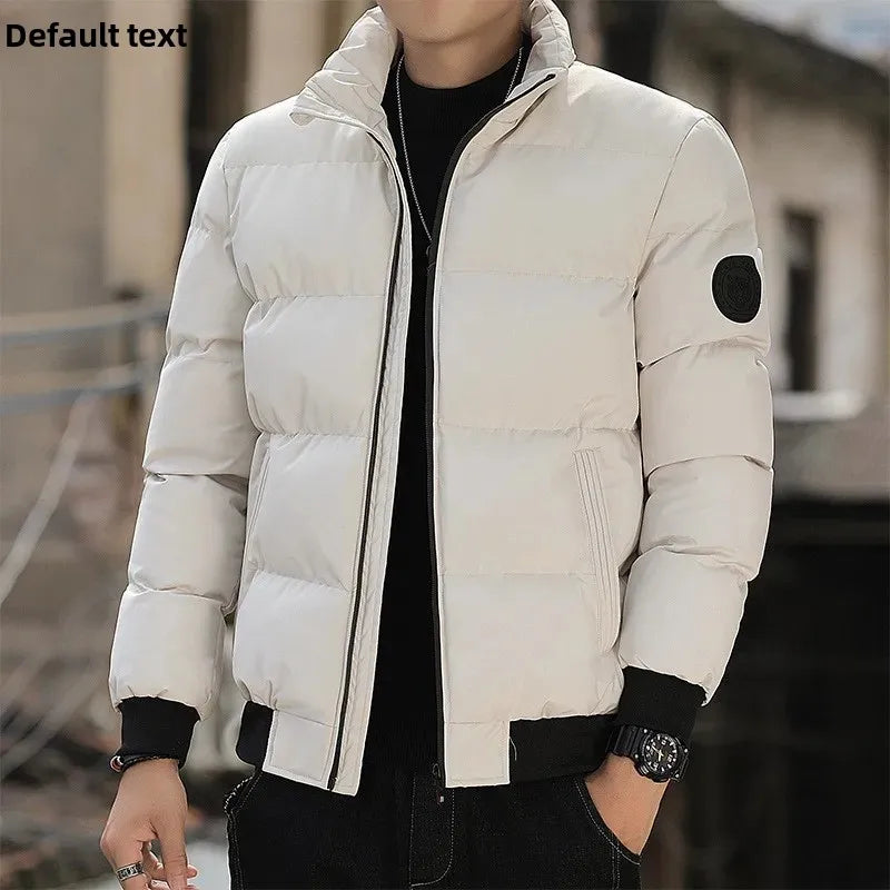 "Stylish Winter Padded Jacket – Thick, Casual, Korean Solid Design for Youth!" - Mf trends