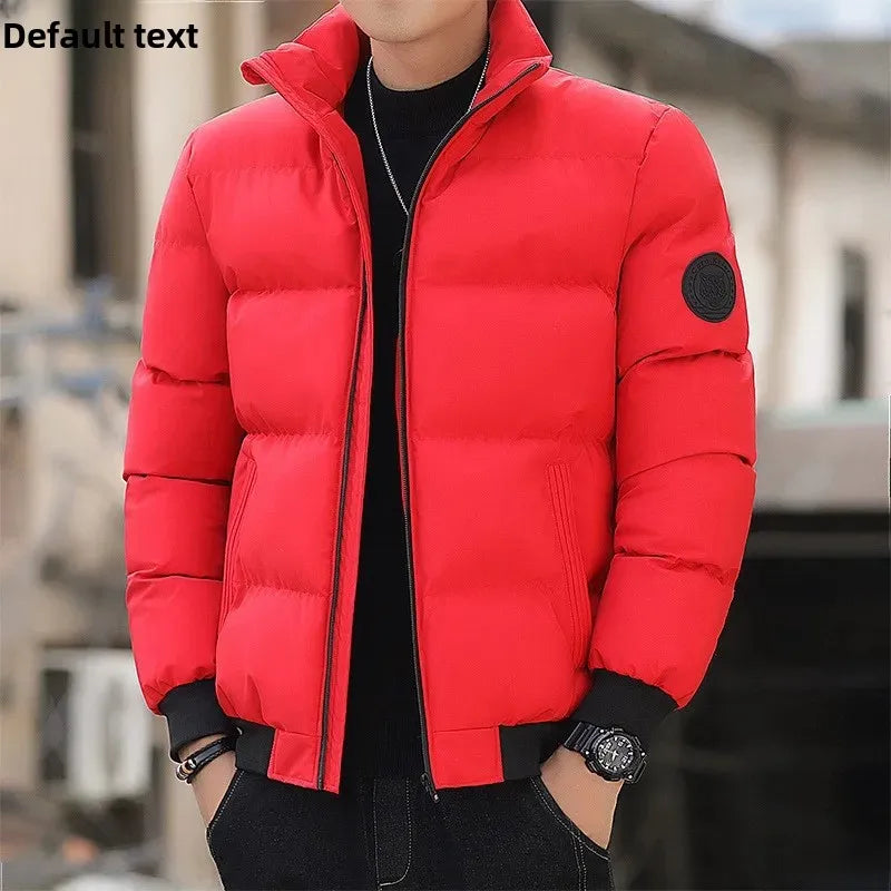 "Stylish Winter Padded Jacket – Thick, Casual, Korean Solid Design for Youth!" - Mf trends